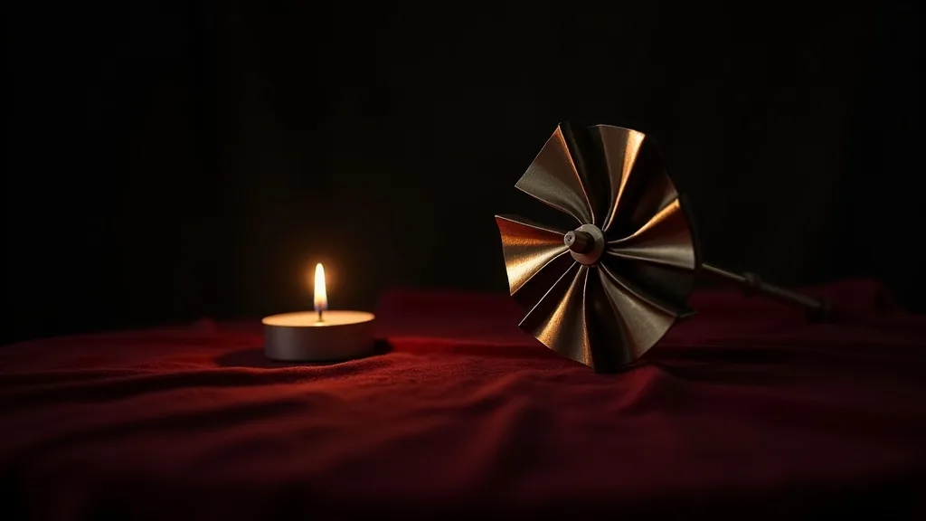 roulette de Wartenberg sur velours, pointes d'acier brillantes a Nice